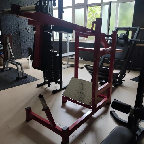 Machine à squat pendulaire - Professionnel | Personnalisable - Utilisation