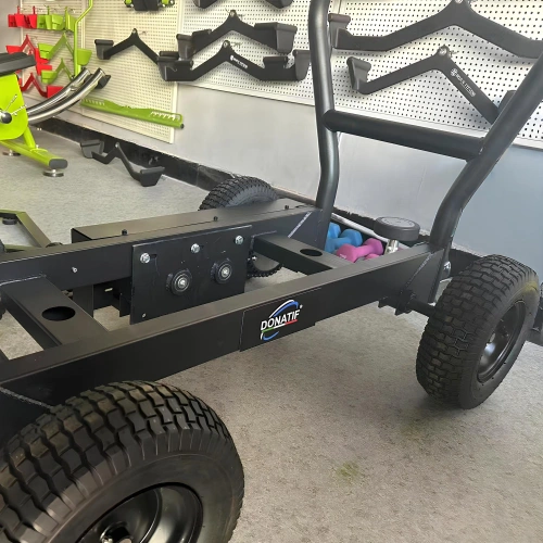 Riel de resistencia magnética doble - 25, 28, 50 mm - Vista cercana