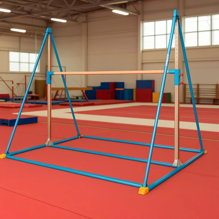 Barra colectora ajustable independiente - GA36 | Entrenamiento - Gimnasia Artística Vista del gimnasio