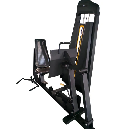 Seated Leg Press - FMT | Weight pack included | Customized - Left Side View