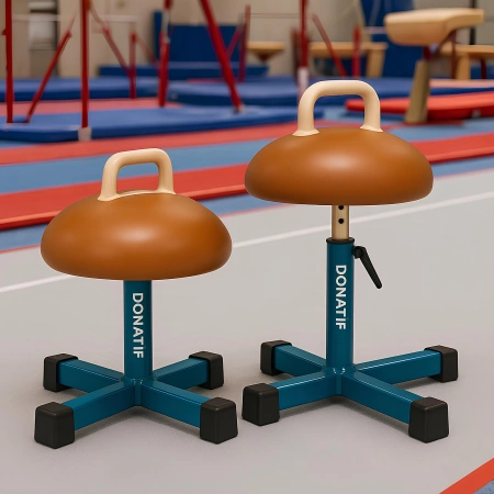 Seta con Gimnasia Artística de Un Solo Mango - GA19 - Seta Ajustable y Seta Visual