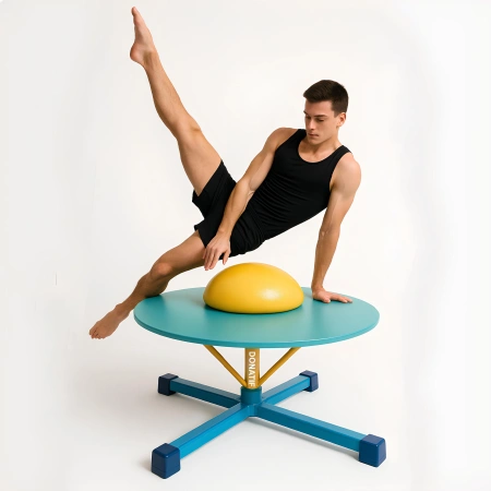 Rotating Mushroom for Artistic Gymnastics - GA24 - Exercise View