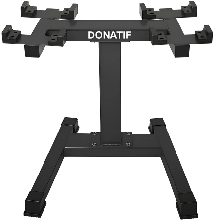 Rack for Adjustable Snap Dumbbells | Space Saver - Front View