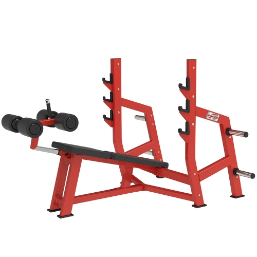 Bankdrückmaschine ablehnen - RFA | Functional Training - Seitenansicht