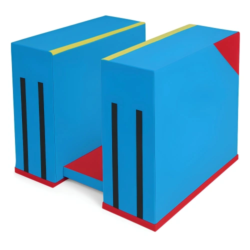 Blocchi di Allenamento per Parallele - GA5 | Professionale - Visuale Lato Opposto