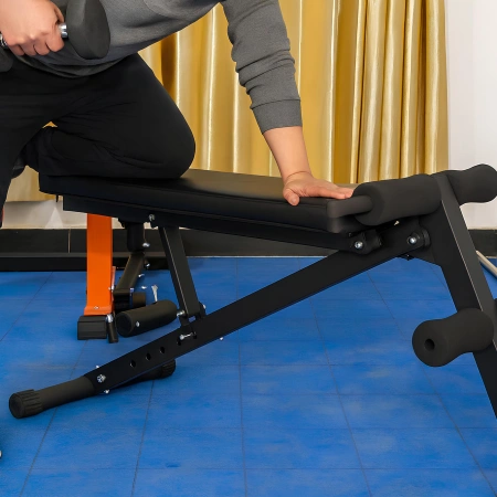 Panca Addominali - Inclinazione Regolabile | Home Gym