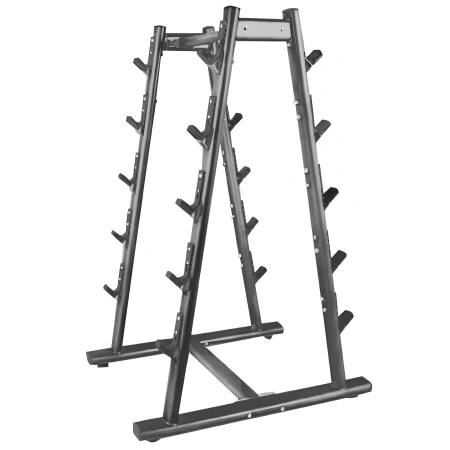 Soporte de barra autoportante - Ahorro de espacio | Gimnasio - Vista lateral