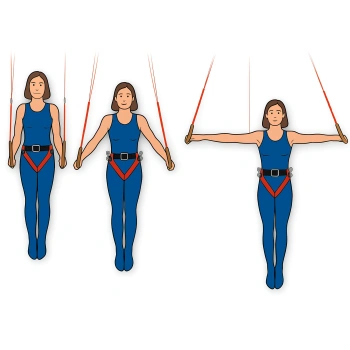 Croix de Gymnastique Artistique Support d’Anneau - GA59 - Vue Complète 2