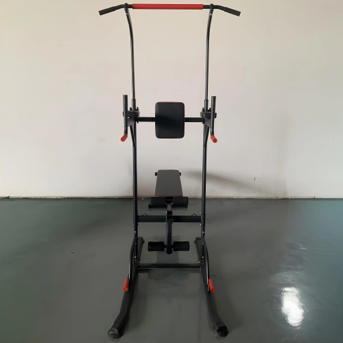 Power Tower with Multifunction Bench - Foldable - Front View