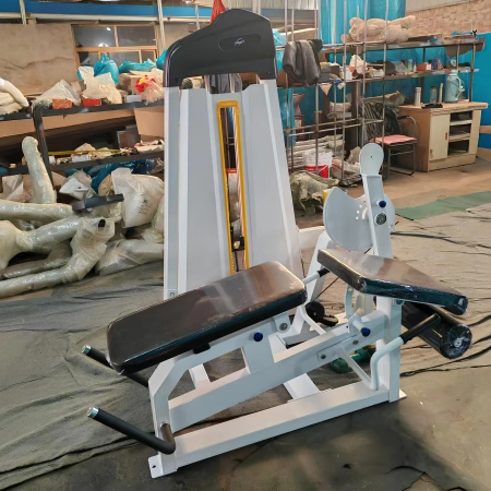 Estiramiento de piernas sentado y flexión de piernas boca abajo - FMT | Personalizado - Vista total de la máquina