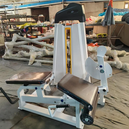 Estiramiento de piernas sentado y flexión de piernas boca abajo - FMT | Hecho a medida - Vista lateral completa