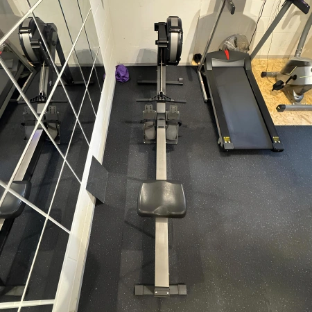 Máquina de remo neumática plegable - VG5 | Semiprofesional - Asiento