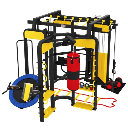 Máquina multifunción con accesorios - RFA | Profesional - Vista lateral