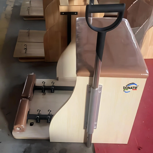 Pedalstabilitätsstuhl Pilates - PM25 | Professionell - Seitliches Logo