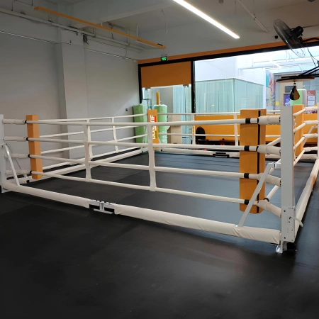 Boxing Ring - Folding Ground Boxing | Tailor-made - Gym View with Ring