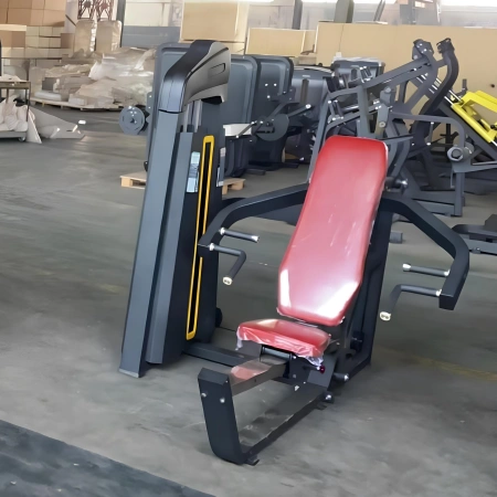 Shoulder Lift and Chest Push Machine - FMT | Customizable - Front View in the Room