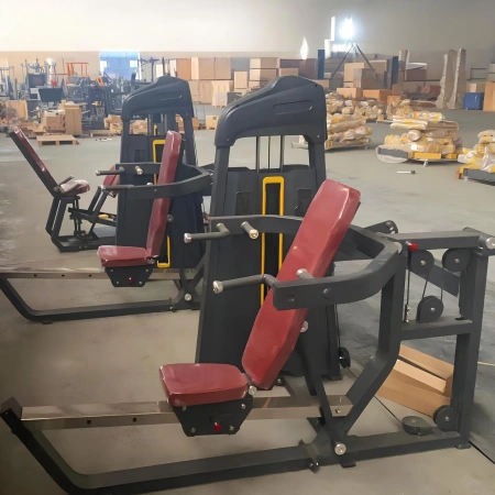 Shoulder Lift and Chest Push Machine - FMT | Customizable - Left Side View