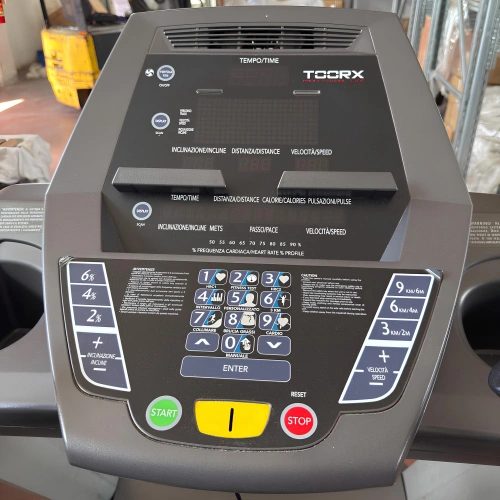 Toorx Laufband mit Display - TRX8000 | Gebraucht - Visuelle Anzeige