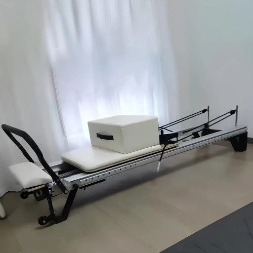 Reformer Pilates in Lega di Alluminio PM23 | Professionale - Visuale Completa Personalizzazione