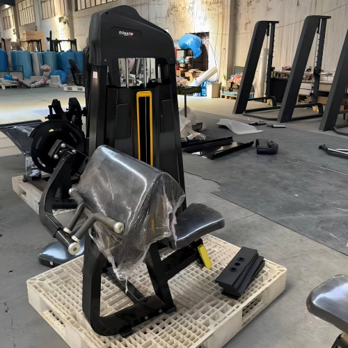 Máquina de rizos Camber - FMT | Pila de pesas expandible - Vista del asiento