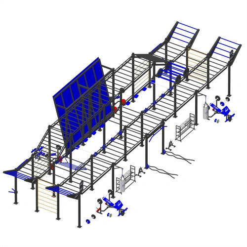 Calisthenics Designed in Italy Struktur - CH39 | OCR - Seitenansicht
