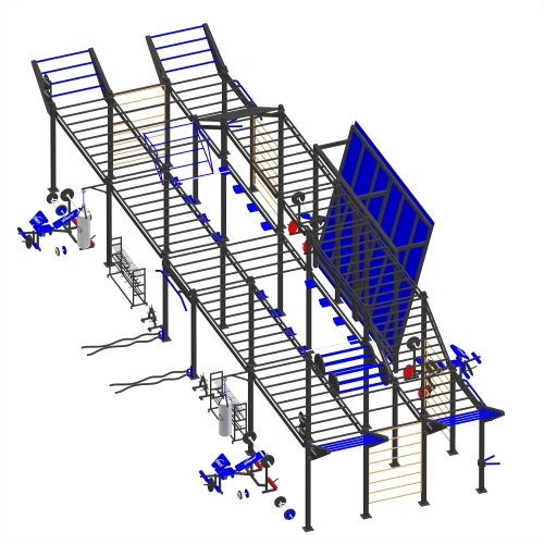 Calistenia diseñada en Italia Estructura - CH39 | OCR - Vista completa