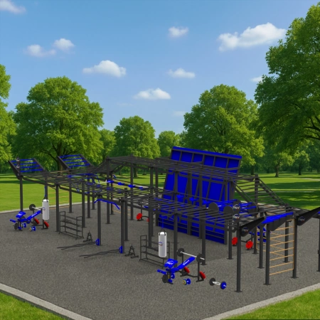 Calisthenics Designed in Italy Struktur - CH39 | OCR - Außenansicht