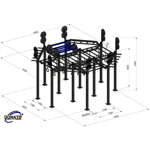 Struttura Calisthenics - CH40 | Professionale