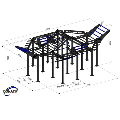Struttura Calisthenics - CH42 | Parco Outdoor