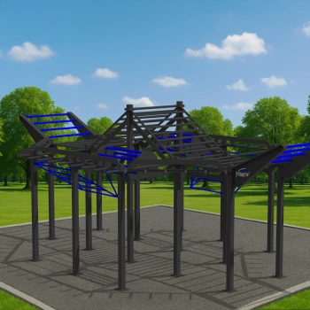 Calisthenics Functional Fitness Structure - CH42 | Outdoor - Full View 2