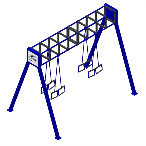 Struktur des Aufhängegurts - CH45 | Calisthenics - Seitenansicht