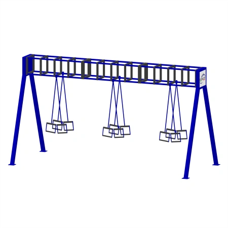 Struttura per Suspension Training - CH46 | Street Workout - Visuale Completa