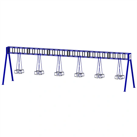 Structure multi-stations - CH48 | Gymnastique suédoise - Vue d’ensemble