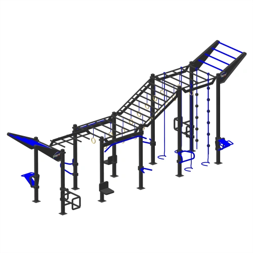 Estructura de cuerda de escalada - CH50 | Calistenia - Vista completa