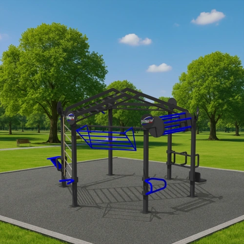 Struttura Calisthenics con Dip Station - CH52 | Outdoor - Utilizzo