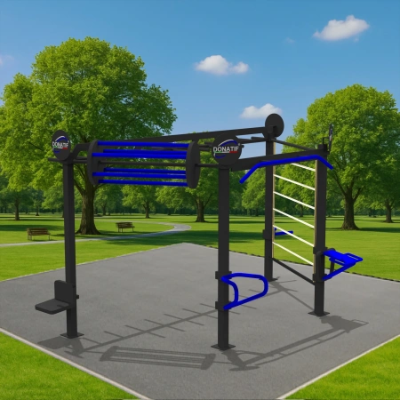 Struttura con Scala Verticale - CH53 | Calisthenics - Utilizzo