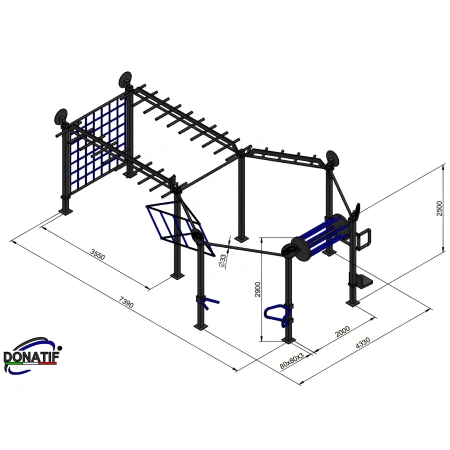 Struttura Calisthenics - CH53 | Street Workout