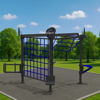 Structure with Pull-Up Bars - CH57 | Calisthenics - Full View 2