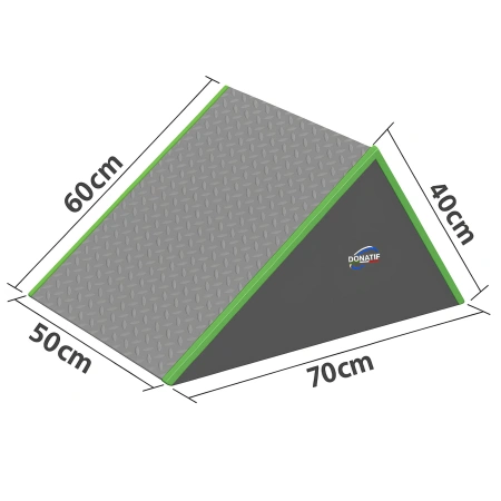 Slanted Step con Motivo in Acciaio - PK2 | Parkour