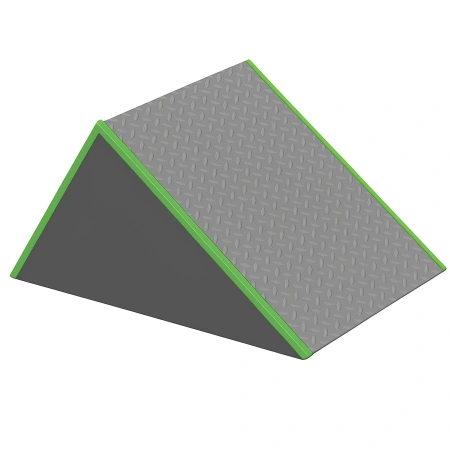 Slanted Step con Motivo in Acciaio - PK2 | Parkour