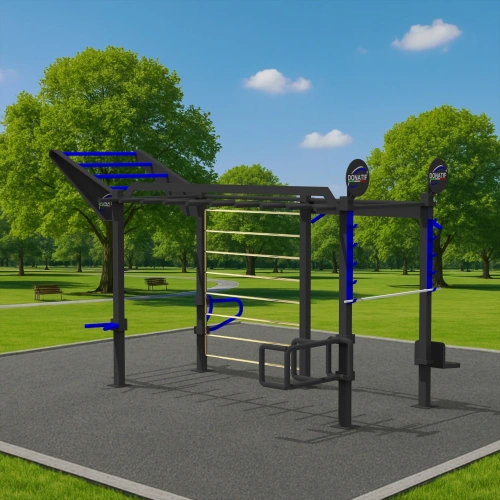 Estructura con soportes de barra - CH60 | Parque al aire libre - Vista al aire libre