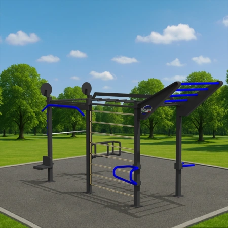 Estructura con soportes de barra - CH60 | Parque al aire libre - Uso