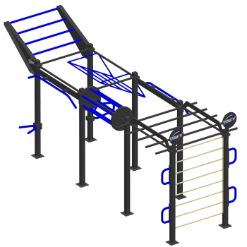 Calisthenics Structure for Grip Training - CH61 | Outdoor - Full View