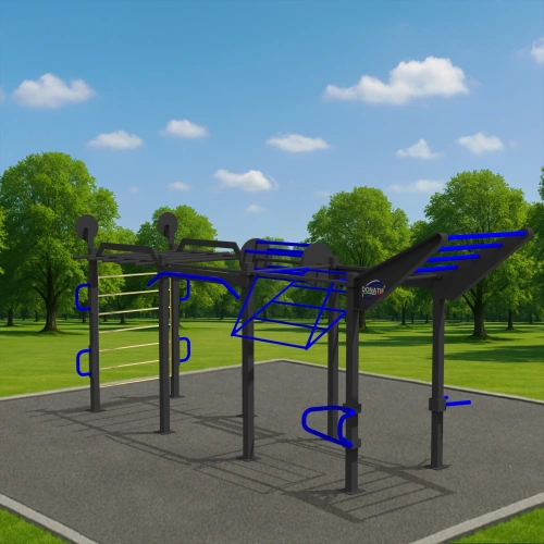 Struttura Calisthenics per Grip Training - CH61 | Outdoor - Utilizzo