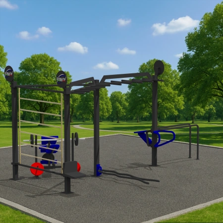 Structure multidisciplinaire de gymnastique suédoise - CH63 | Extérieur - Vue extérieure