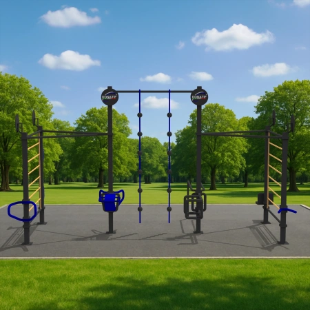 Structure à double dossier - CH65 | Street Workout - Utilisation