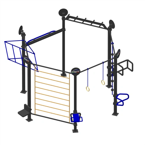Functional Training Rahmen - CH67 | Calisthenics - Seitenansicht
