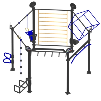 Functional Training Frame - CH67 | Calisthenics - Full View