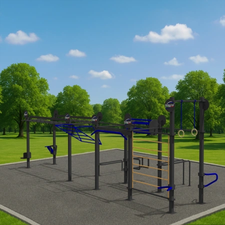 Struttura Calisthenics Anticorrosione - CH69 | Outdoor - Utilizzo