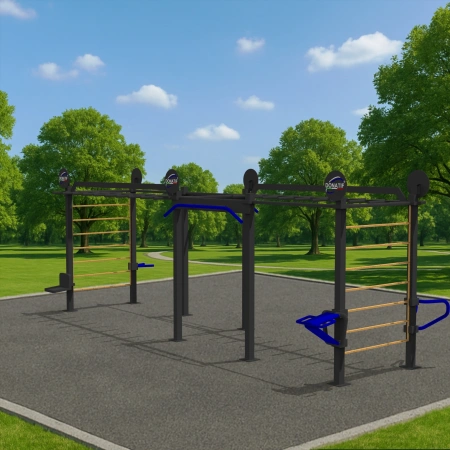 Outdoor Gym Rahmen - CH70 | Street Workout - Anwendung